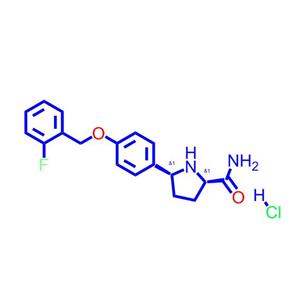 (2S,5R)-5-(4-((2-氟苄基)氧基)苯基)吡咯烷-2-甲酰胺盐酸盐934240-31-0