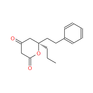 (6R)-2H-Pyran-2,4(3H)-dione, dihydro-6-(2-phenylethyl)-6-propyl-