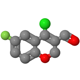 4-氯-6-氟-2H-苯并吡喃-3-甲醛,4-CHLORO-6-FLUORO-2H-BENZOPYRAN-3-CARBOXALDEHYDE