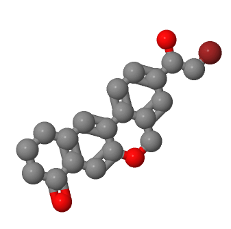 3-(2-溴-1-羥乙基)-10,11-二氫-5H-二苯并[C,G]苯并吡喃-8(9H)-酮,3-(2-Bromo-1-hydroxyethyl)-10,11-dihydro-5H-dibenzo[c,g]chromen-8(9H)-one