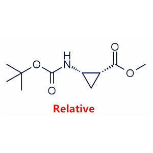 (1R,2S)-rel-2-((叔丁氧基羰基)氨基)环丙烷羧酸甲酯,methyl cis-2-{[(tert-butoxy)carbonyl]amino}cyclopropane-1-carboxylate