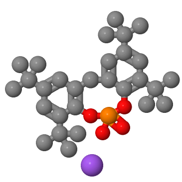 2,2'-亚甲基双(4,6-二叔丁基苯基)磷酸酯钠,Sodium 2,2'-methylene-bis-(4,6-di-tert-butylphenyl)phosphate