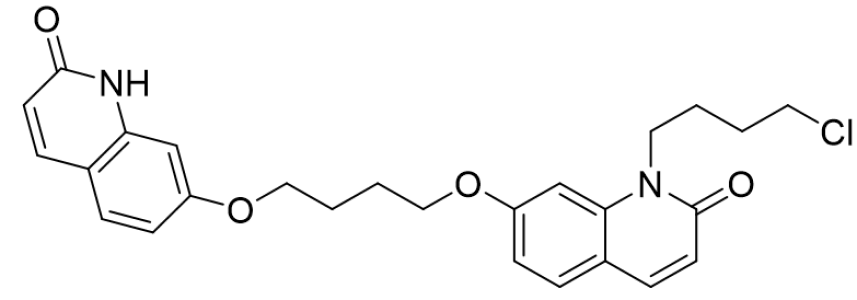 以匹哌唑杂质M,2(1H)-Quinolinone, 1-(4-chlorobutyl)-7-[4-[(1,2-dihydro-2-oxo-7-quinolinyl)oxy]butoxy]-