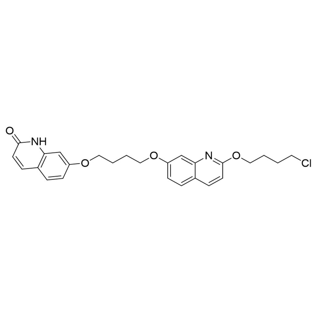 依匹哌唑杂质88,2(1H)-Quinolinone, 7-[4-[[2-(4-chlorobutoxy)-7-quinolinyl]oxy]butoxy]-