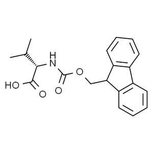 Fmoc-Val-OH，N-(9-芴甲氧羰基)-L-缬氨酸