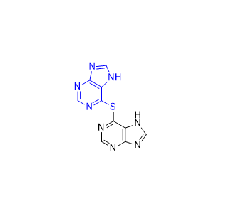 巯嘌呤杂质01,di(7H-purin-6-yl)sulfane