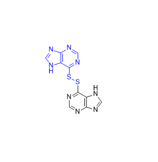 巯嘌呤杂质02,1,2-di(7H-purin-6-yl)disulfane