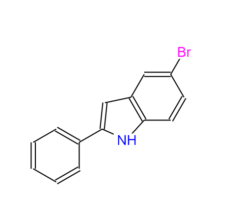 5-溴-2-苯基-1H-吲哚,1H-INDOLE, 5-BROMO-2-PHENYL-