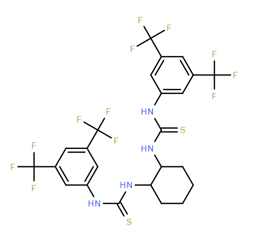 N,N'-(1S,2S)-1,2-环己二基双[N'-[3,5-双(三氟甲基)苯基]硫脲],N,N'-(1S,2S)-1,2-Cyclohexanediylbis[N'-[3,5-bis(trifluoromethyl)phenyl]thiourea