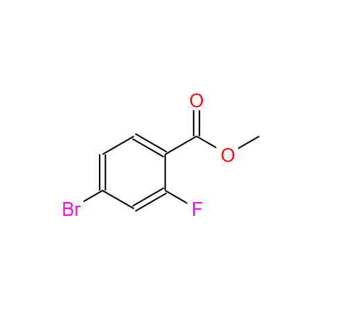 4-溴-2-氟苯甲酸甲酯,Methyl 4-bromo-2-fluorobenzoate