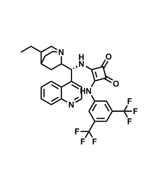 3-((3,5-Bis(trifluoromethyl)phenyl)amino)-4-(((1R)-(5-ethylquinuclidin-2-yl)(quinolin-4-yl)methyl)amino)cyclobut-3-ene-1,2-dione