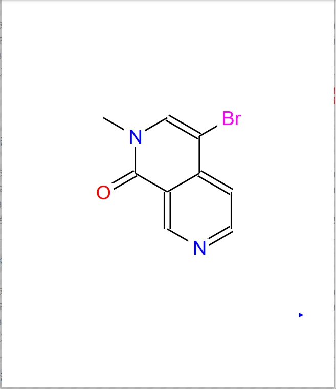 4-溴-2-甲基-2,7-萘啶-1(2H)-酮,4-Bromo-2-methyl-1,2-dihydro-2,7-naphthyridin-1-one