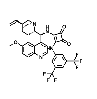 3-[[3,5-雙(三氟甲基)苯基]氨基]-4-[[(8Α,9S)-6'-甲氧基奎寧-9-基]氨基]-3-環(huán)丁-1,2-二酮,3-[[3,5-Bis(trifluoromethyl)phenyl]amino]-4-[[(8α,9S)-6'-methoxycinchonan-9-yl]amino]-3-cyclobutene-1,2-dione