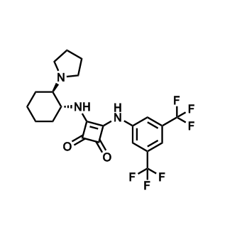 3-[[3,5-双(三氟甲基)苯基]氨基]-4-[[(1R,2R)-2-(1-吡咯烷基)环己基]氨基]-3-环丁烯-1,2-二酮,3-((3,5-Bis(trifluoromethyl)phenyl)amino)-4-(((1R,2R)-2-(pyrrolidin-1-yl)cyclohexyl)amino)cyclobut-3-ene-1,2-dione