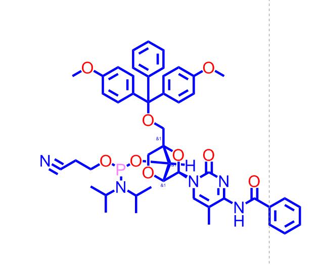 DMT-locMeC(bz)亚磷酰胺,DMT-locMeC(bz) phosphoramidite