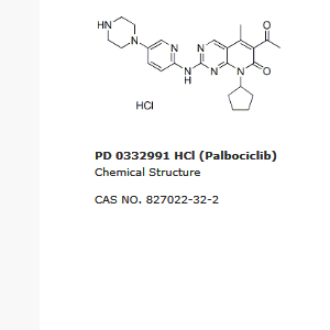 盐酸帕博西尼,PD0332991 HCl (Palbociclib)