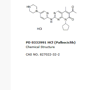 鹽酸帕博西尼,PD0332991 HCl (Palbociclib)