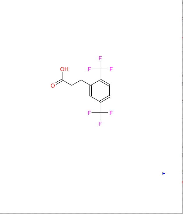 2,5-双(三氟甲基)氢化肉桂酸,2,5-Bis(trifluoroMethyl)hydrocinnaMic acid