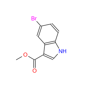 5-溴吲哚-3-羧酸甲酯,5-BROMO-1H-INDOLE-3-CARBOXYLIC ACID METHYL ESTER