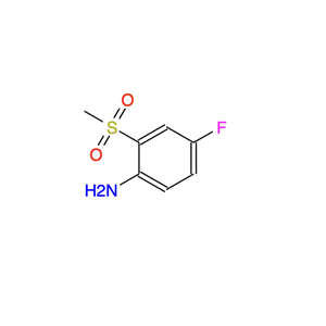 2-甲砜基-4-氟苯胺,4-Fluoro-2-(methylsulfonyl)aniline