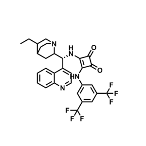 3-((3,5-Bis(trifluoromethyl)phenyl)amino)-4-(((1R)-(5-ethylquinuclidin-2-yl)(quinolin-4-yl)methyl)amino)cyclobut-3-ene-1,2-dione