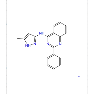 N-（5-甲基-1H-吡唑-3-基）-2-苯基-4-喹唑啉胺
