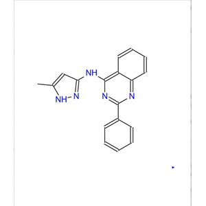 N-（5-甲基-1H-吡唑-3-基）-2-苯基-4-喹唑啉胺,4-Quinazolinamine, N-(5-methyl-1H-pyrazol-3-yl)-2-phenyl-