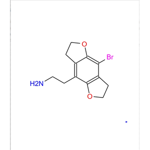 8-溴-2,3,6,7-四氢苯并[1,2-b：4,5-b']二呋喃-4-乙胺
