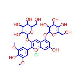 锦葵色素-3,5-葡萄糖苷16727-30-3