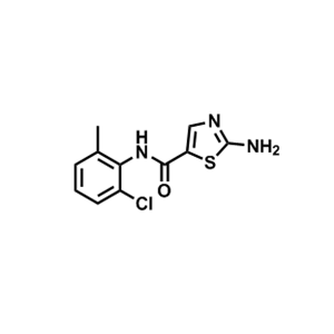2-氨基-N-(2-氯-6-甲基苯基)噻唑-5-甲酰胺  302964-24-5