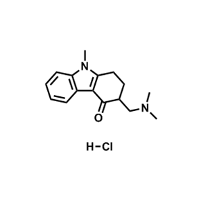 119812-29-2   3-[(二甲基氨基)甲基]-1,2,3,9-四氢-9-甲基-4H-咔唑-4-酮盐酸盐