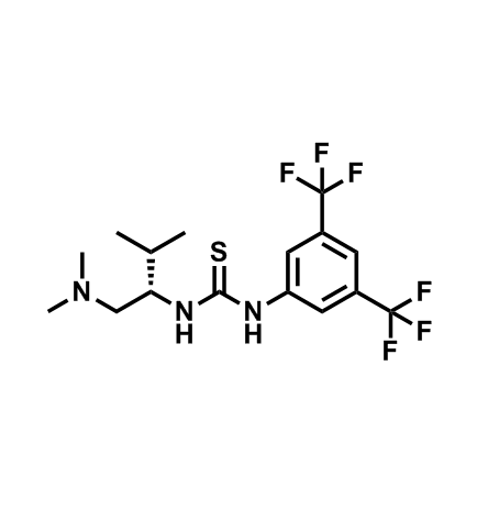 (S)-1-[3,5-双(三氟甲基)苯基]-3-[1-(二甲基氨基)-3-甲基丁-2-基]硫脲,(S)-1-(3,5-Bis(trifluoromethyl)phenyl)-3-(1-(dimethylamino)-3-methylbutan-2-yl)thiourea