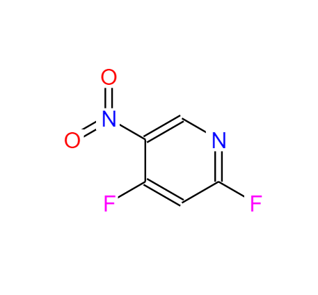 2,4-二氟-5-硝基吡啶,2,4-difluoro-5-nitropyridine