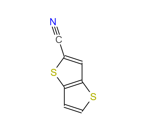 噻吩并[3,2-B]噻吩-2-甲腈,Thieno[3,2-b]thiophene-2-carbonitrile