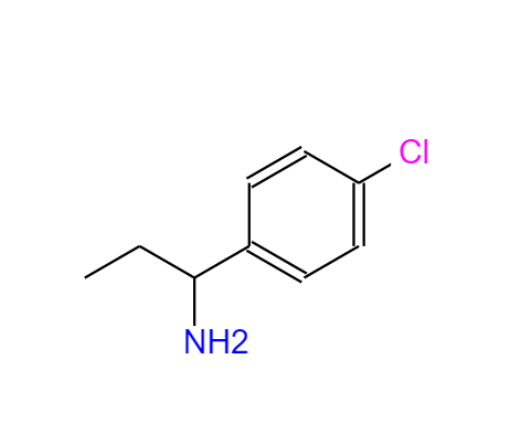 1-(4-氯苯基)-1-丙胺,1-(4-CHLOROPHENYL)PROPAN-1-AMINE