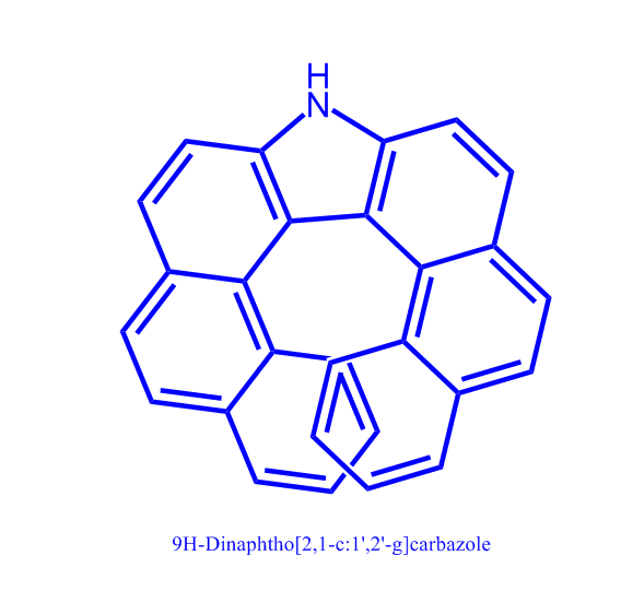 9H-二萘并[2,1-c:1',2'-g]咔唑,9H-Dinaphtho[2,1-c:1',2'-g]carbazole