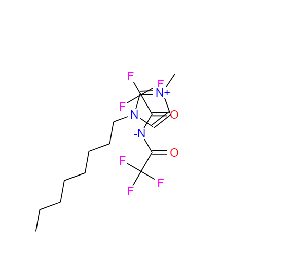 3-甲基-1-辛基-1H-咪唑雙(2,2,2-三氟乙?；?亞胺鹽,1-Methyl-3-octyl-1H-imidazolium salt with 2,2,2-trifluoro-N-(trifluoroacetyl)acetamide