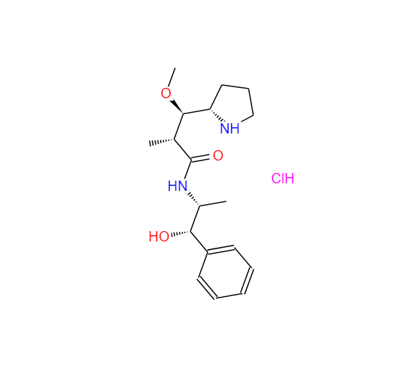 (2R,3R)-N - ((1S,2R)-1-羟基-1-苯基丙-2-基)-3-甲氧基-2-甲基-3,(2R,3R)-N-((1S,2R)-1-hydroxy-1-phenylpropan-2-yl)-3-Methoxy-2-Methyl-3-((S)-pyrrolidin-2-yl)propanaMide (hydrochloride)