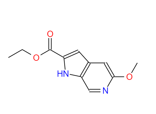 5-甲氧基-1H-吡咯并[2,3-C]吡啶-2-甲酸乙酯,ETHYL 5-METHOXY-1H-PYRROLO[2, 3-C]PYRIDINE-2-CARBOXYLATE
