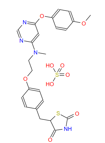 洛贝格列酮硫酸盐,Lobeglitazone Sulfate