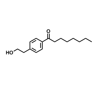 2-(4-octanoylphenyl)ethanol