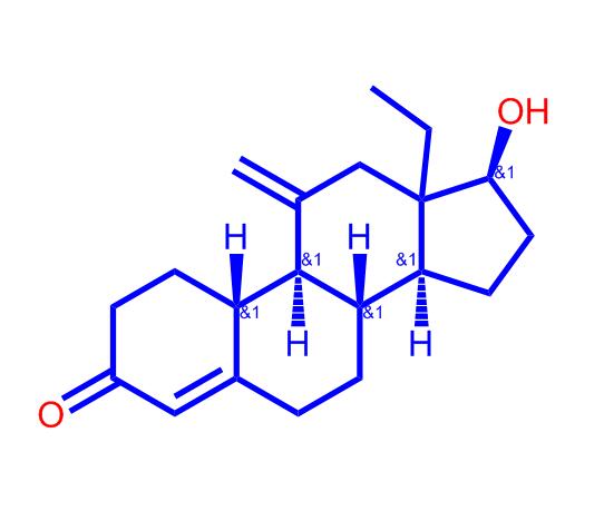去氧孕烯中间体（亚甲基）,(17beta)-13-Ethyl-17-hydroxy-11-methylenegon-4-en-3-one