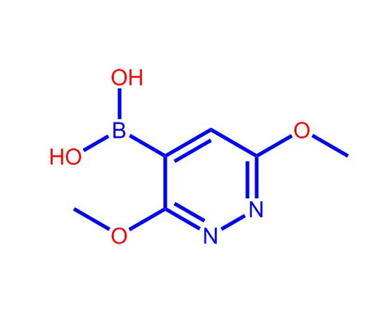 (3,6-二甲氧基哒嗪-4-基)硼酸,(3,6-Dimethoxypyridazin-4-yl)boronic acid