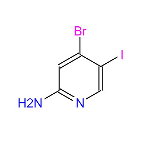 4-溴-5-碘-吡啶-2-基胺,4-broMo-5-iodopyridin-2-aMine