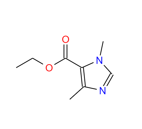 1,4-二甲基-1H-咪唑-5-羧酸乙酯,1,4-dimethyl-5-carbethoxyimidazole