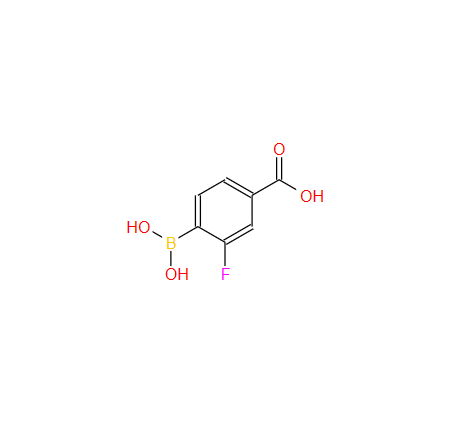 4-羧基-2-氟苯硼酸,4-Carboxy-2-fluorobenzeneboronic acid