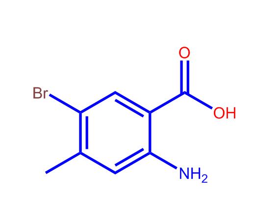 2-氨基-5-溴-4-甲基苯甲酸,2-Amino-5-bromo-4-methylbenzoic acid