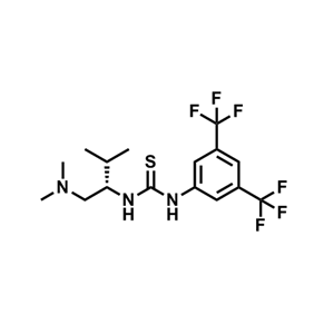 (S)-1-[3,5-双(三氟甲基)苯基]-3-[1-(二甲基氨基)-3-甲基丁-2-基]硫脲,(S)-1-(3,5-Bis(trifluoromethyl)phenyl)-3-(1-(dimethylamino)-3-methylbutan-2-yl)thiourea