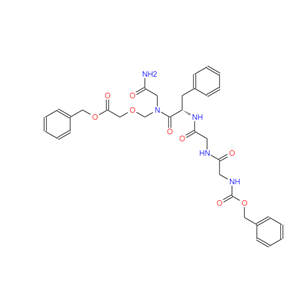 Glycinamide,N-[(phenylmethoxy)carbonyl]glycylglycyl-L-phenylalanyl-N-[[2-(phenylmethoxy)-2-oxoethoxy]methyl]-