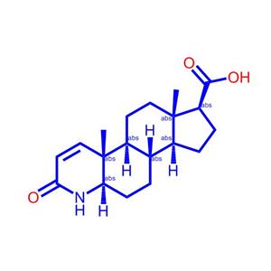 1-雄烯-3-酮-4-杂氮-17b-羧酸,3-Oxo-4-aza-5α-androst-1-ene-17β-carboxylic acid